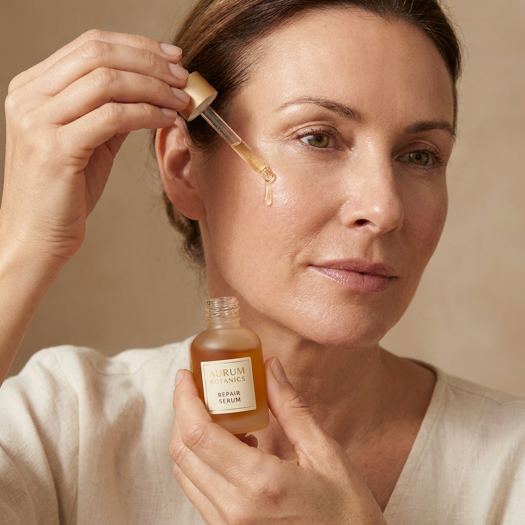3. Layer your evening serums